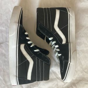 Black High-Top Vans